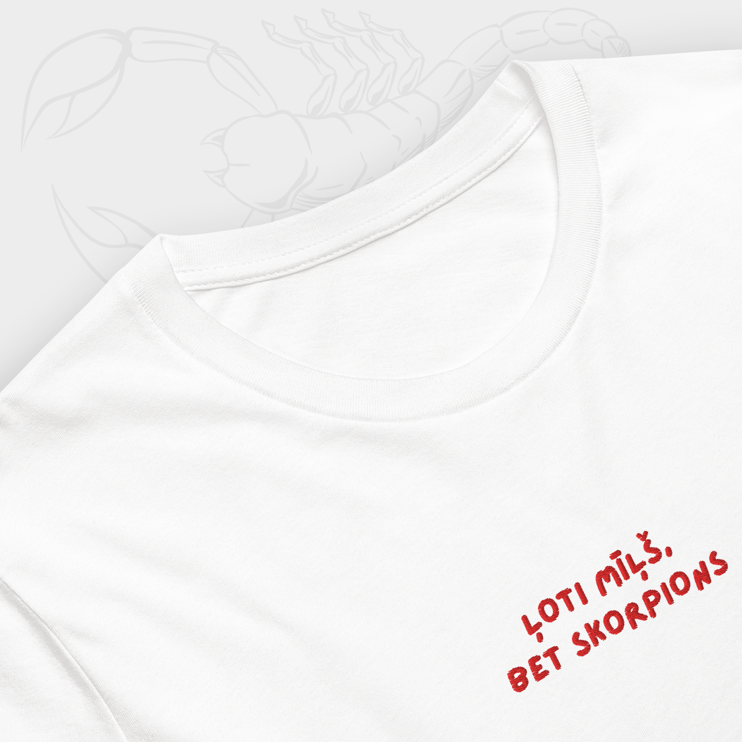 LOTI MILS, BET SKORPIONS T-KREKLS SKORPIONAM, DZIMSANAS DIENAS DAVANA, SCORPIO BIRTHDAY PRESENT