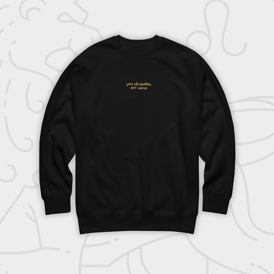 ĻOTI CĒLSIRDĪGS/-A, BET LAUVA | DŽEMPERIS