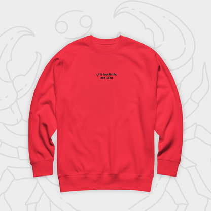 ĻOTI EMPĀTISKS/-A, BET VĒZIS | SWEATSHIRT
