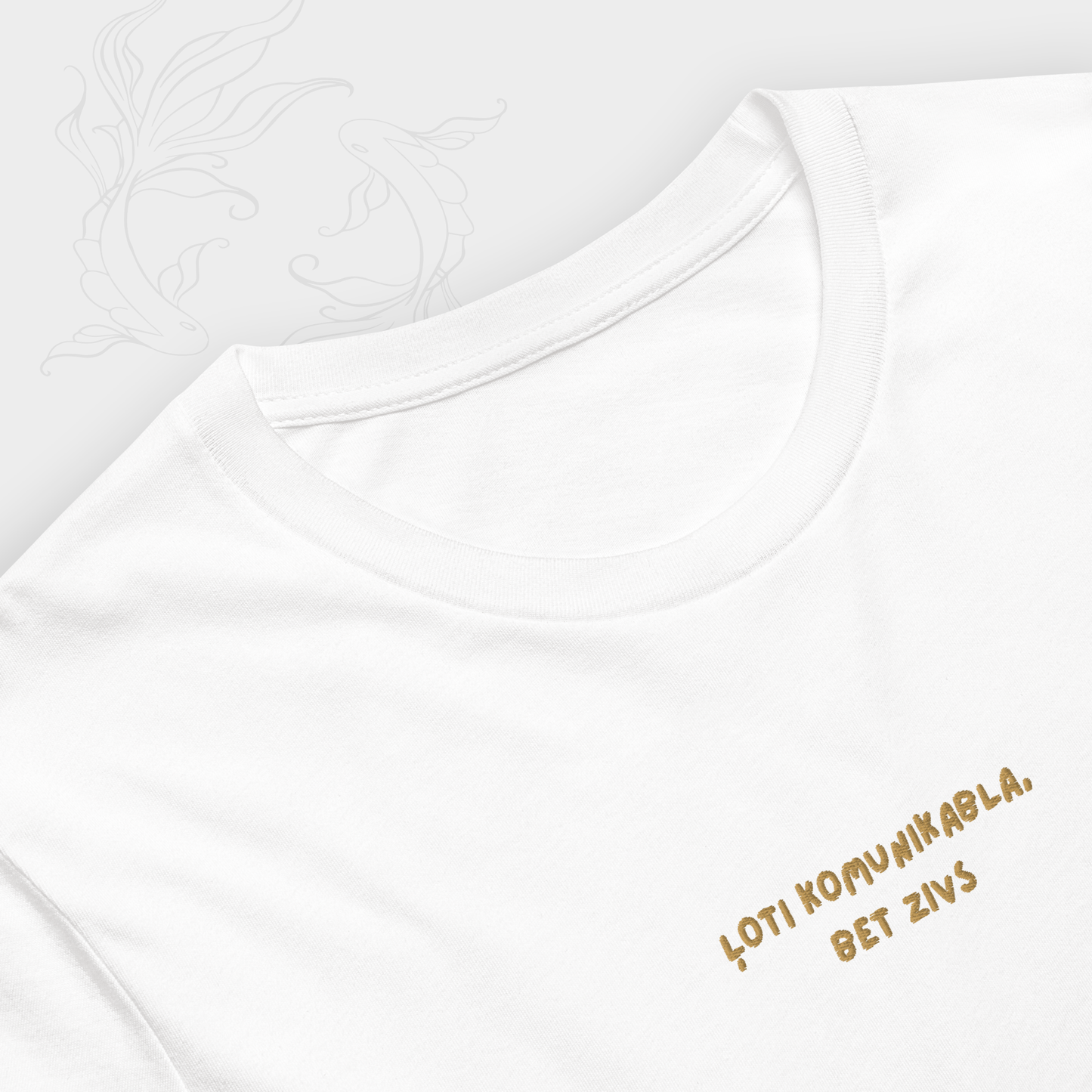 ĻOTI KOMUNIKABLS/-A, BET ZIVS | T-SHIRT