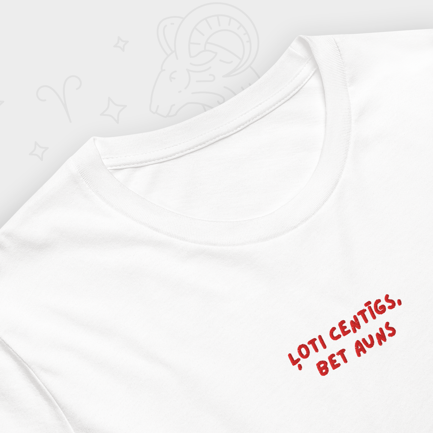 ĻOTI CENTĪGS/-A, BET AUNS | T-KREKLS