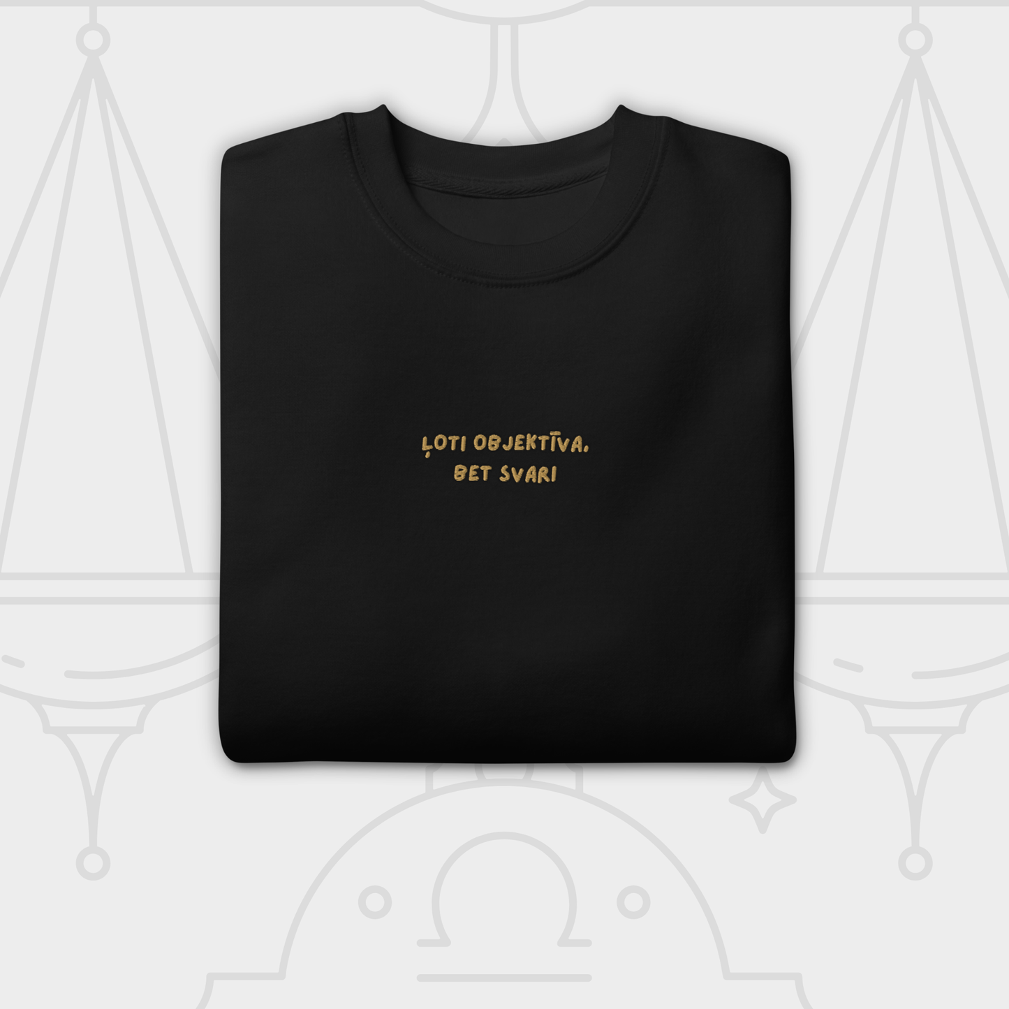 ĻOTI OBJEKTĪVS/-A, BET SVARI | DŽEMPERIS
