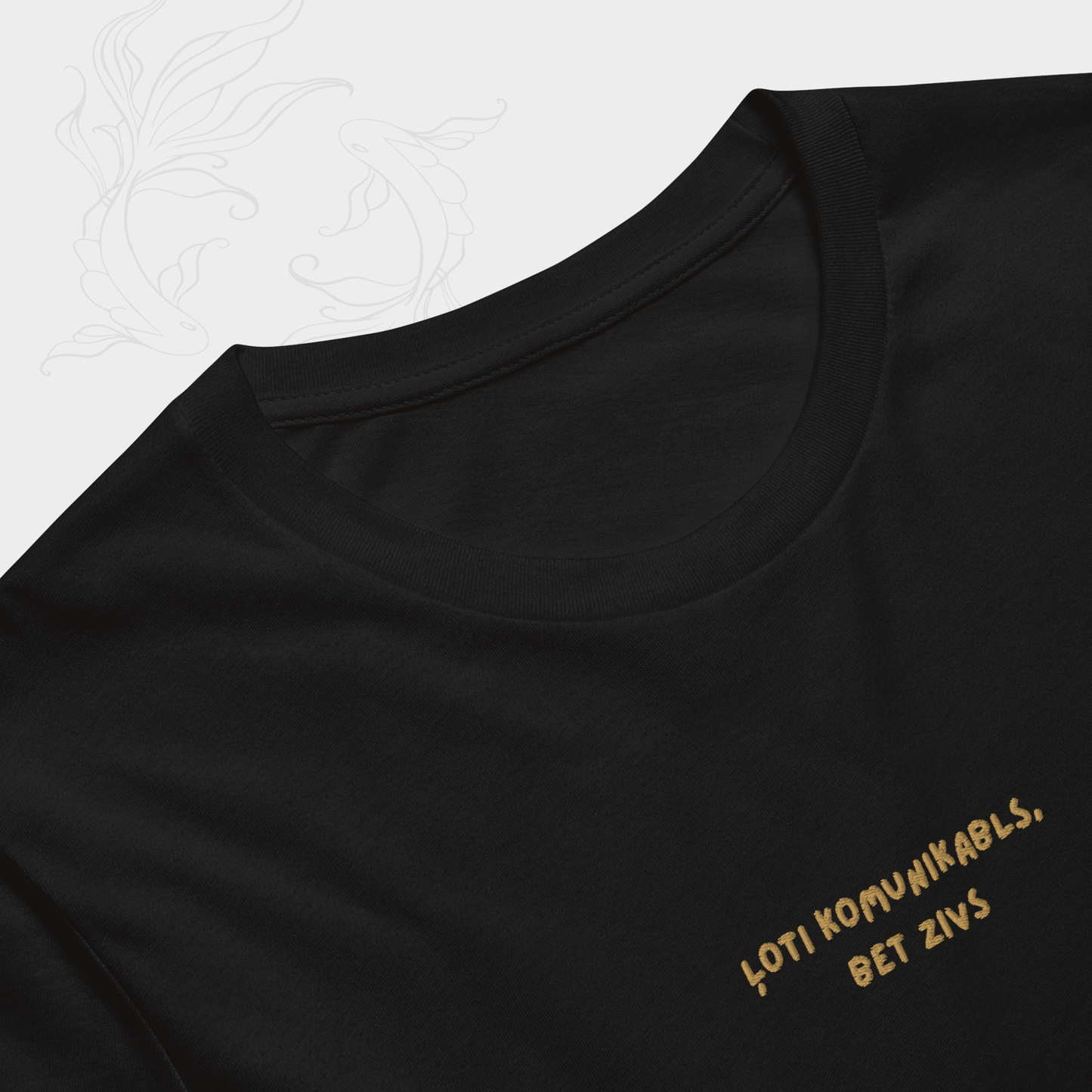 ĻOTI KOMUNIKABLS/-A, BET ZIVS | T-SHIRT
