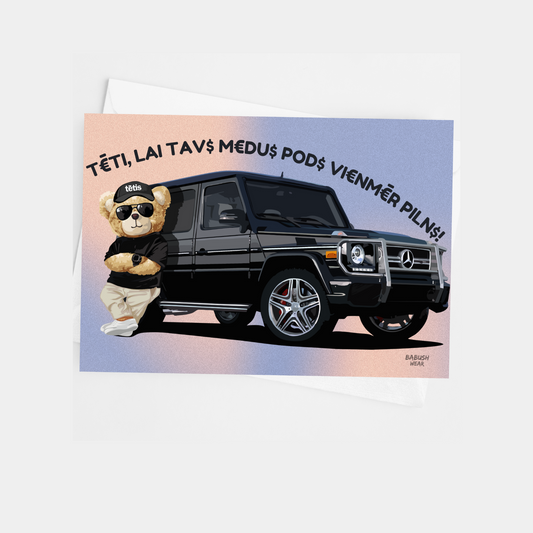 M€DU$ POD$ | GREETING CARD