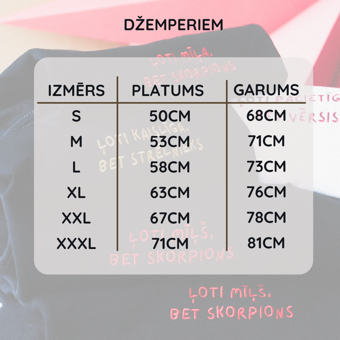 ĻOTI OBJEKTĪVS/-A, BET SVARI | DŽEMPERIS