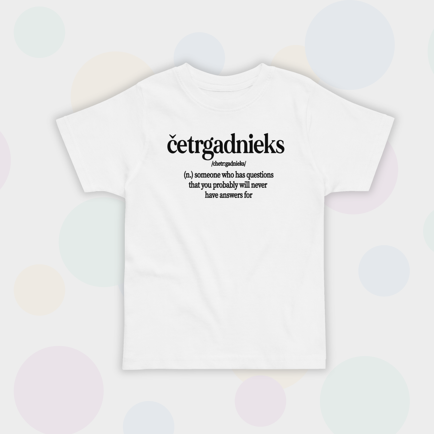 T-KREKLS CETRGADNIEKS BALTS