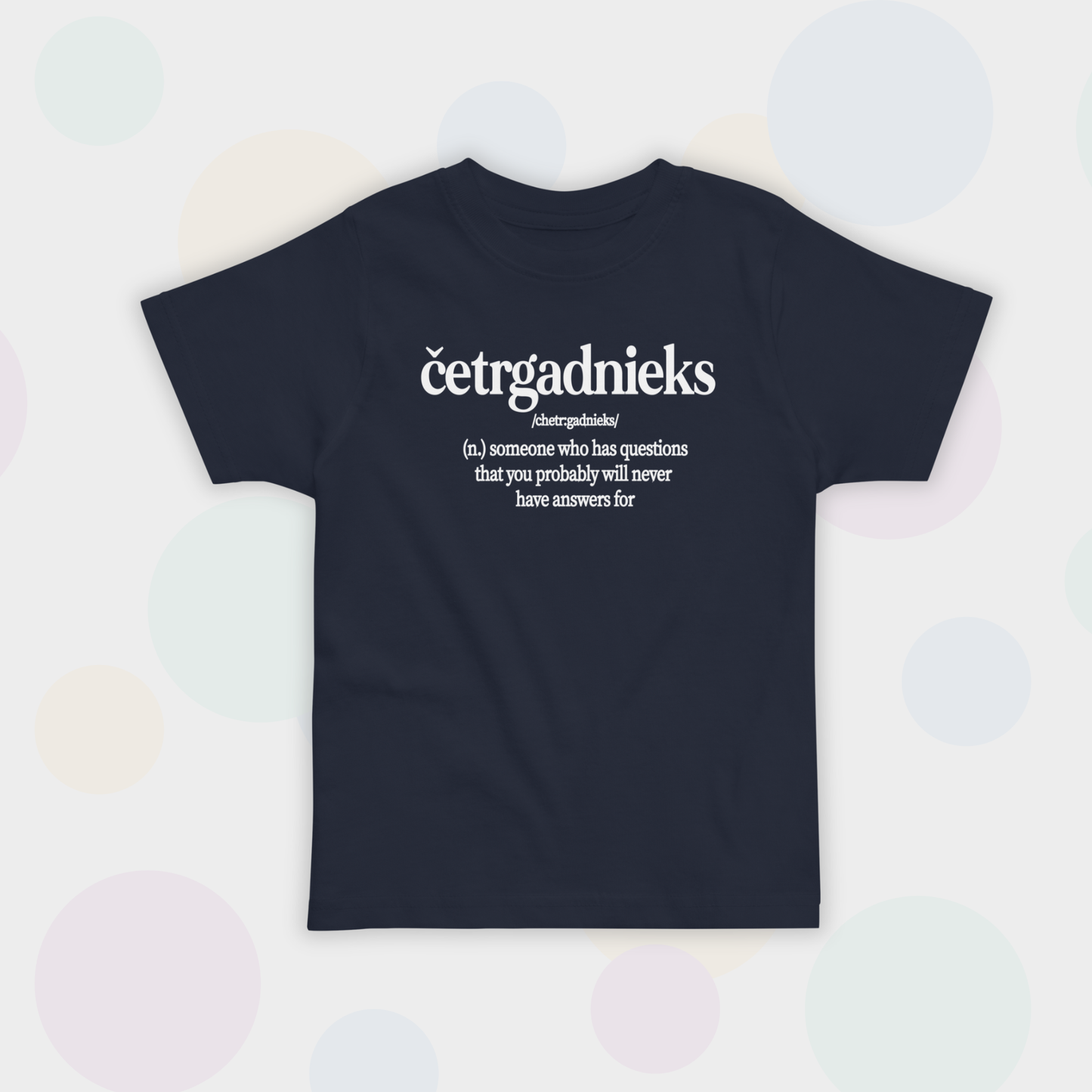 T-KREKLS CETRGADNIEKS TUMŠI ZILS