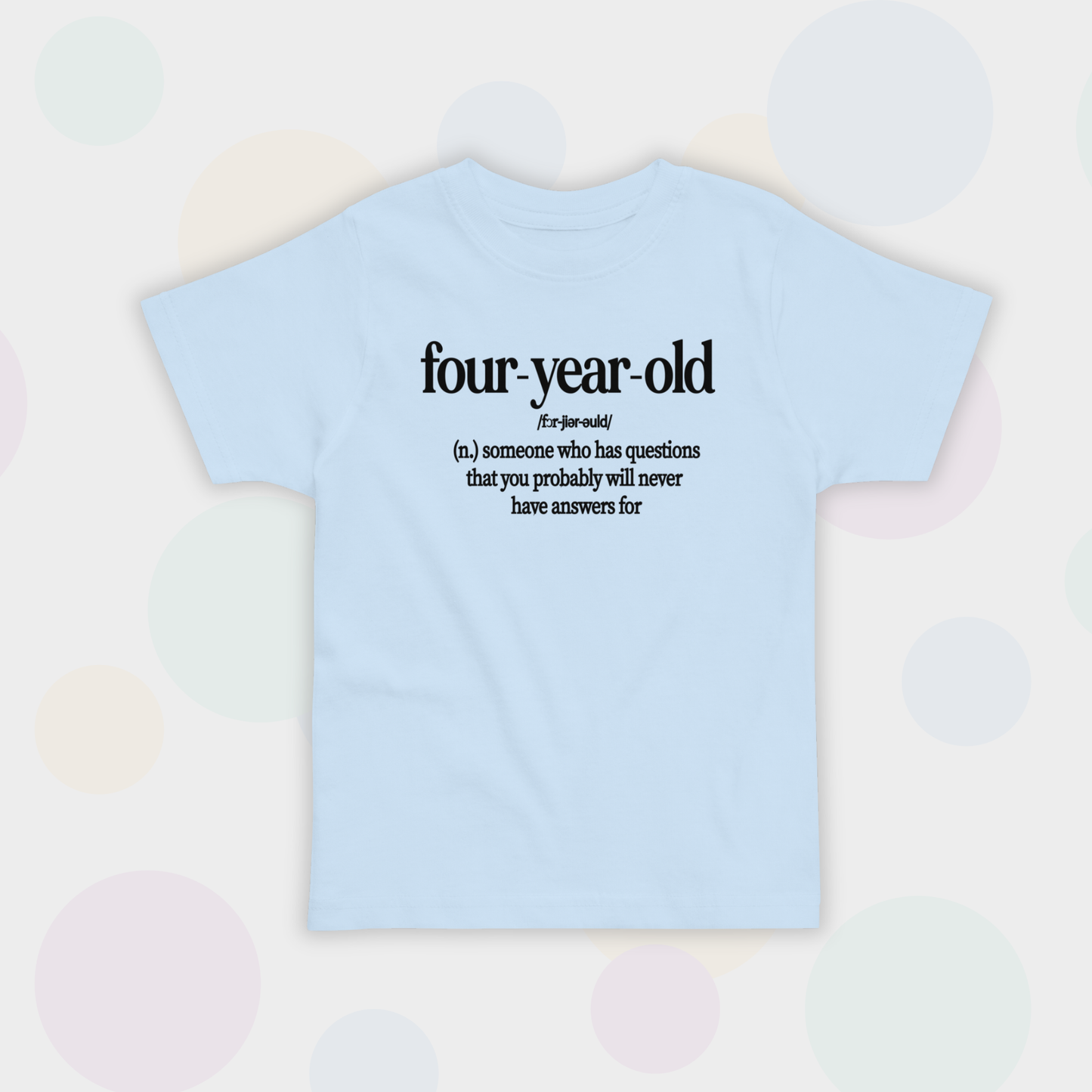 T-KREKLS FOUR-YEAR-OLD GAISI ZILS