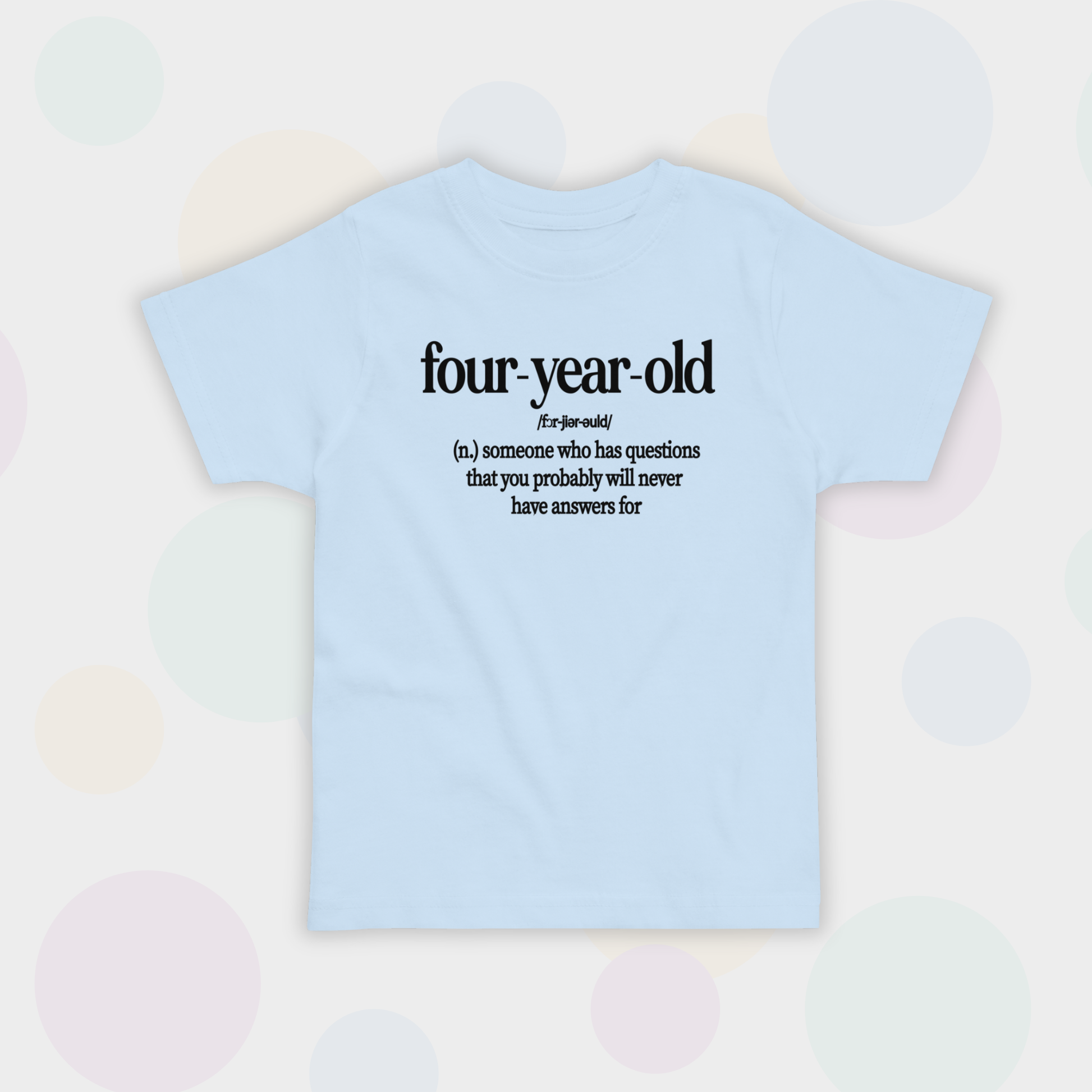 T-KREKLS FOUR-YEAR-OLD GAISI ZILS