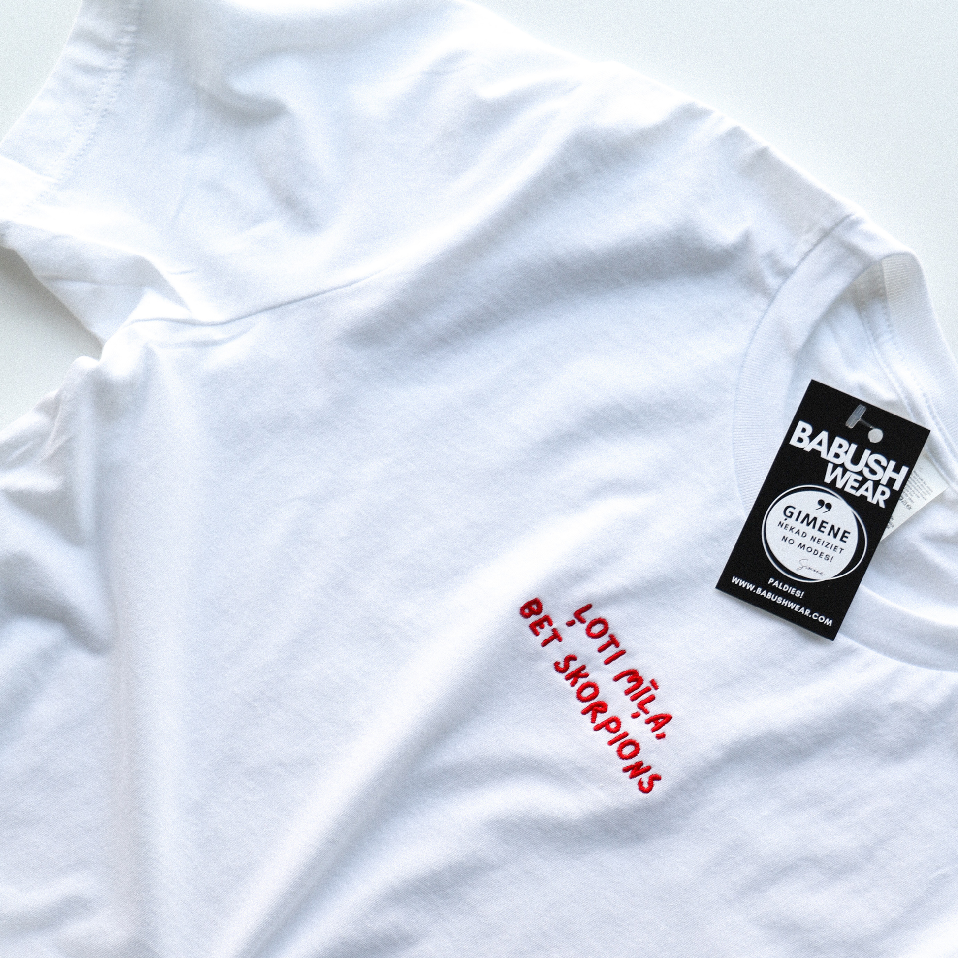 T-KREKLS LOTI MILS, BET SKORPIONS ORIGINALA DAVA DZIMSANAS DIENA SKORPIONAM, LIELISKA DAVA DZIMSANAS DIENA
BIRTHDAY T-SHIRT FOR SCORPIO. CUTE BUT SCORPIO BIRTHDAY SCORPIO