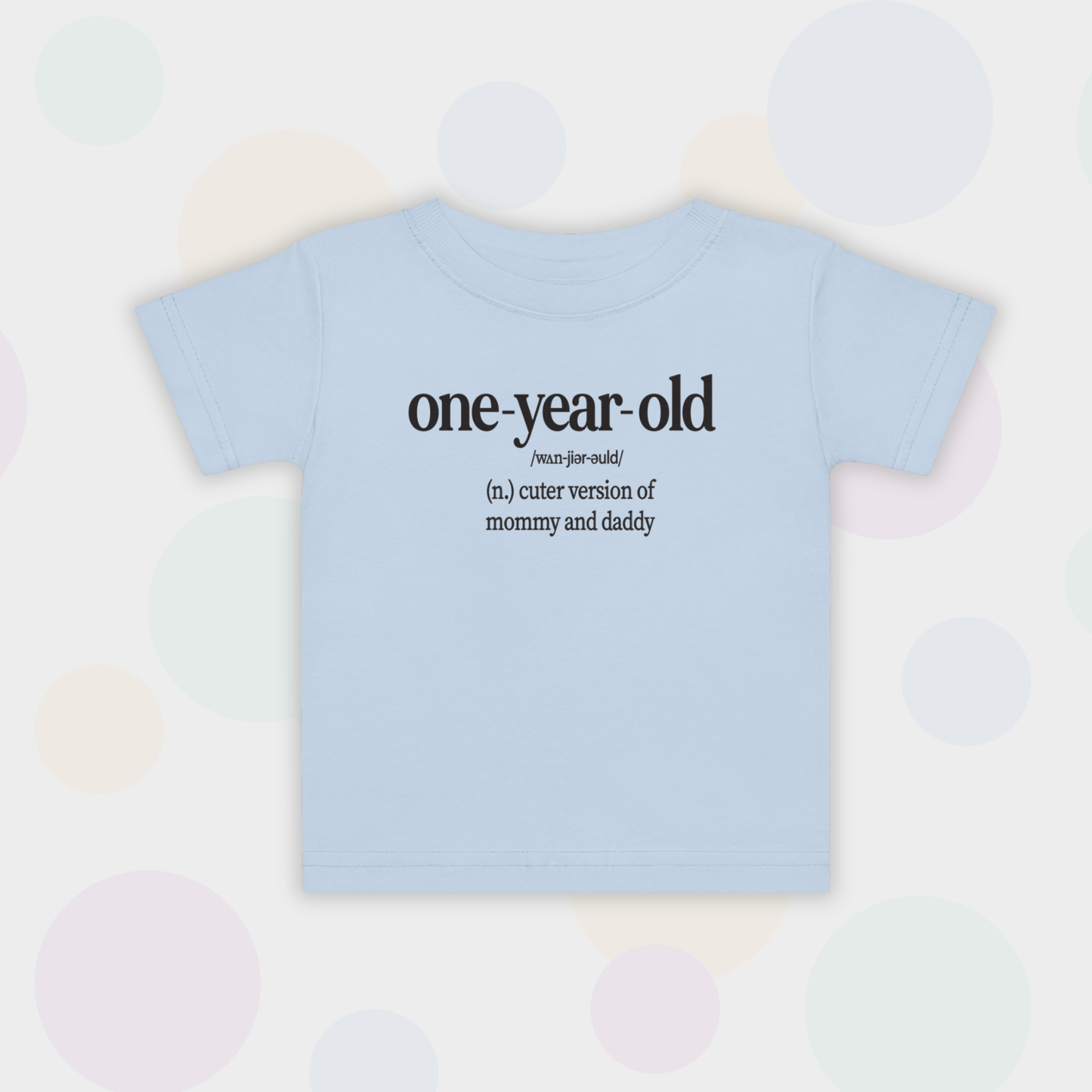 T-KREKLS ONE-YEAR-OLD, GAISI ZILS