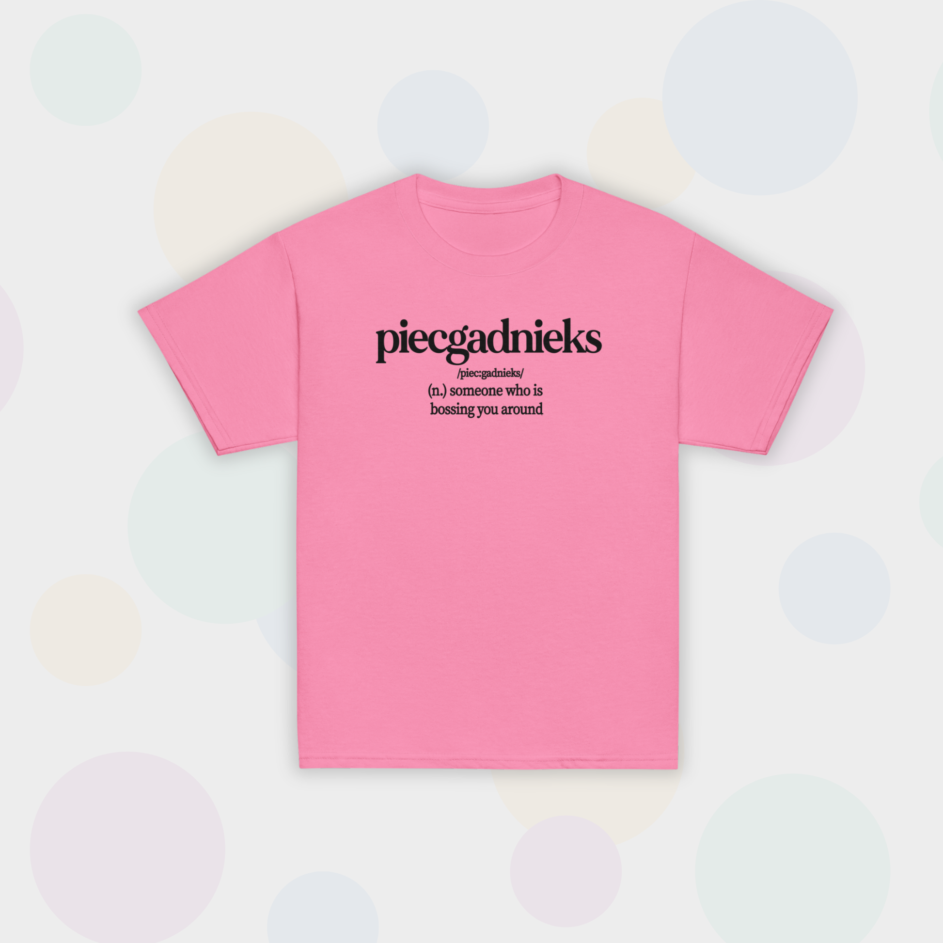 T-KREKLS PIECGADNIEKS ROZA
