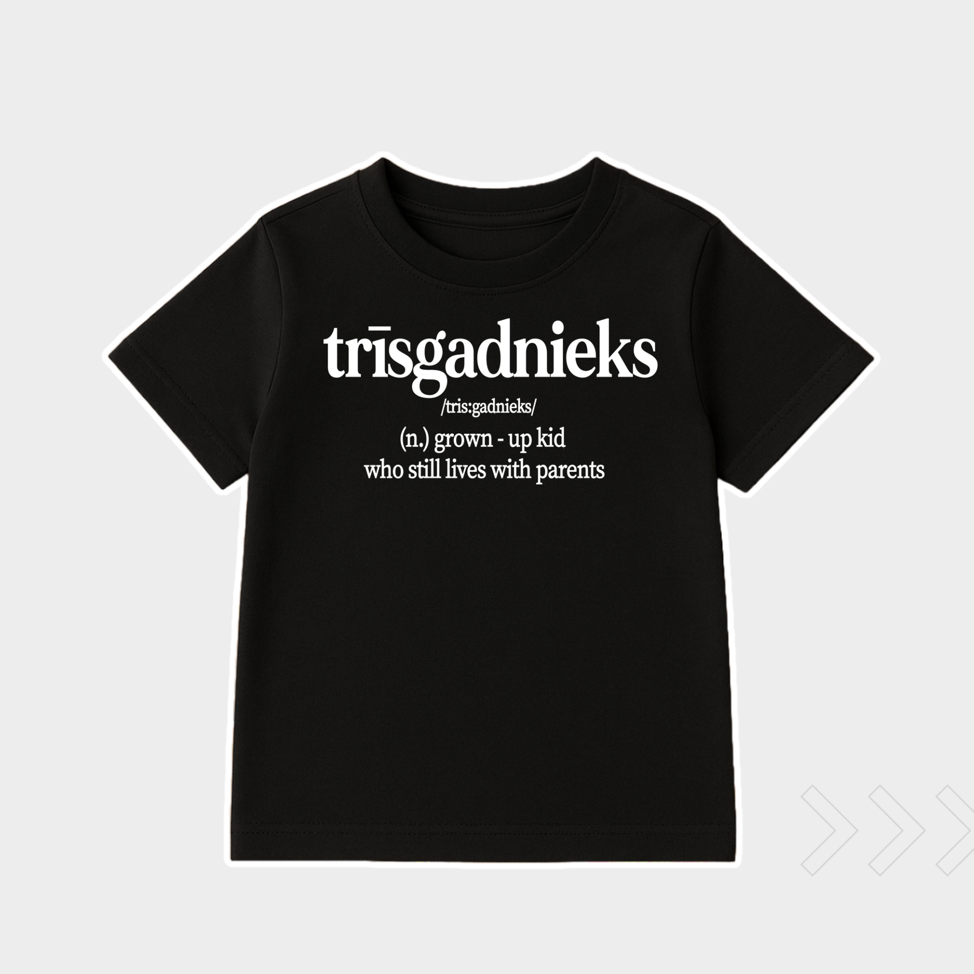 T-KREKLS TRISGADNIEKS, DZIMSANAS DIENAS DAVANA TRISGADNIEKAM, DZIMSANAS DIENAS DAVANA BERNIIEM, LIELISKA DAVANA SVETKOS BERNAM, SIRSNIGA DAVANA SVETKOS, DAVANA TRISGADNIEKAM, DAVANA BERNIEM