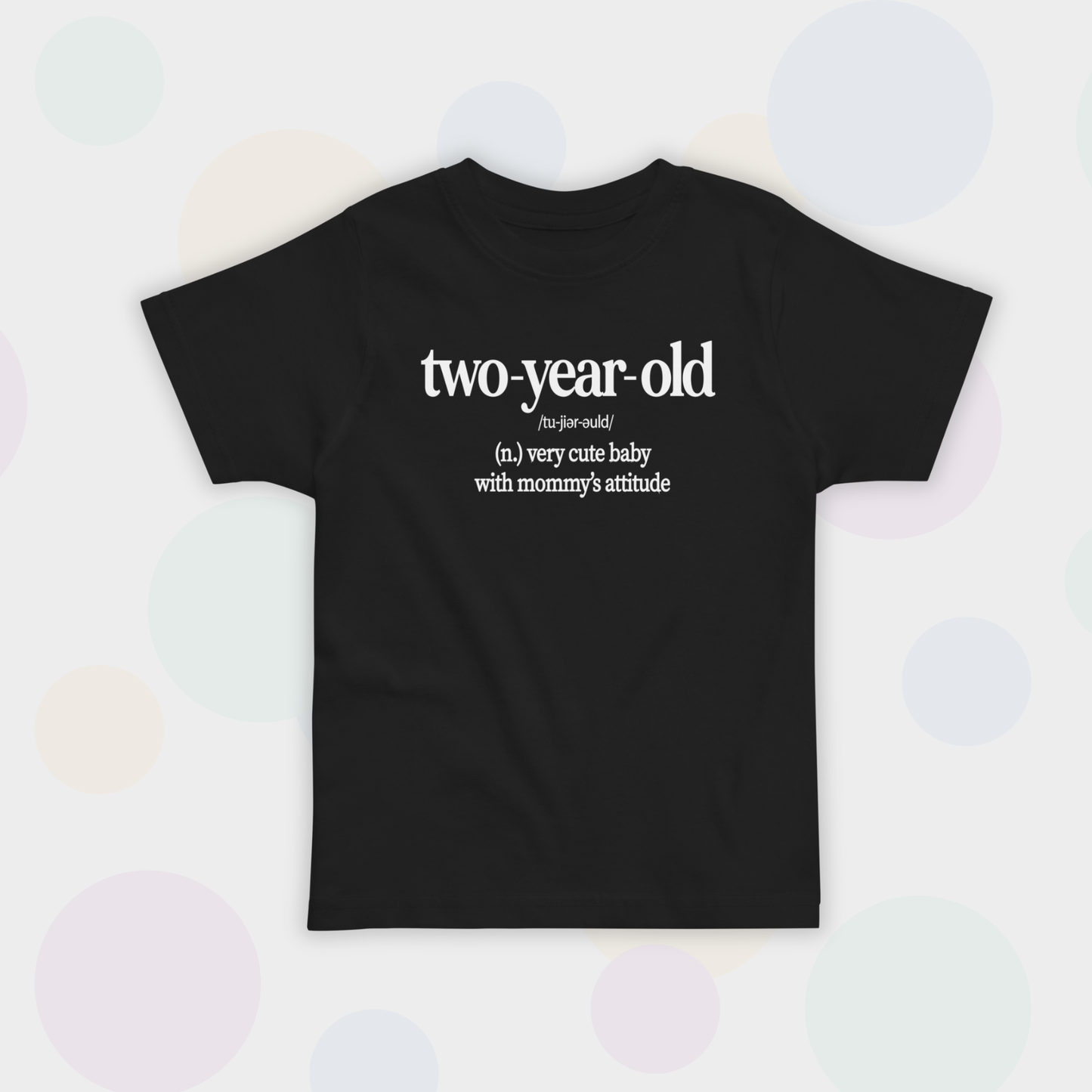 T-KREKLS TWO YEAR OLD, DZIMSANAS DIENAS T-KREKLS BERNIEM. LIELISKA DAVANA SVETKOS BERNIEM