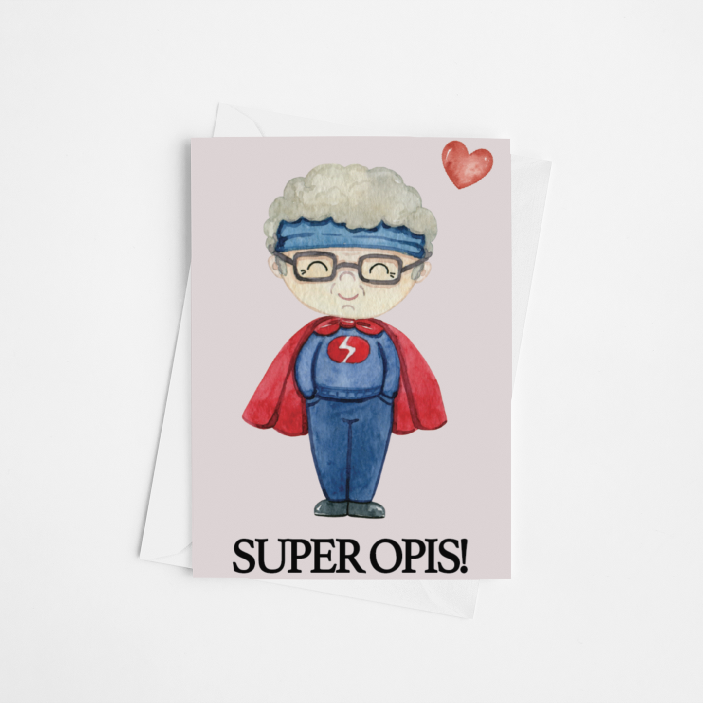 SUPER OPIS | GREETING CARD